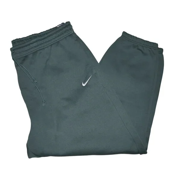 Nike Phoenix Fleece Oversized Sweatpants Womens Plus Size 1X Vintage Green NWT